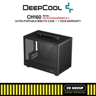 Deepcool CH160 TG (ITX)/CH160 PLUS PC Case (1Yr Warranty)