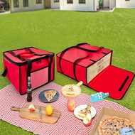 Waterproof Portable Takeaway Insulation Bag 600D30cm Large Capacity Portable Factory Pizza Pizza 33c