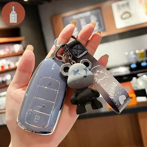 TPU Protective Case for Key Fobs of Chery Tiggo 8 PRO / PRO MAX / OMODA 5C / 7 PRO MAX With Exquisit