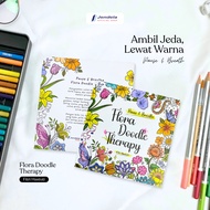 Art Doodle Therapy Adult Coloring Book: Coloring Therapy for Healing - Balam Publisher