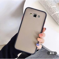 เคส Samsung J7 / J7core / J7prime / J7pro / J6+ / J4+ / J2prime เคสซัมซุง ขอบสีผิวด้าน เคสกันกระแทก 