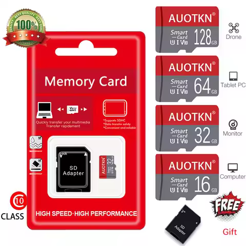 Original 512GB Micro TF SD Card High Speed Memory Card 128GB 256GB Cartao De Memoria 64GB Flash SD T