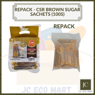 CSR Sugar Sachet Economy Pack 200s x 5g / 100s x 5g ( Fine Sugar Sachet / Brown Sugar Sachet ) RM5.0