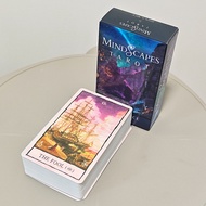 Mindscapes Tarot Deck 80 Pcs Cards Hand-drawn in Oil Pastel in The Style of Classical Landscape Pain
