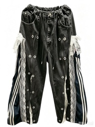全新Remake Adidas 牛仔褲 