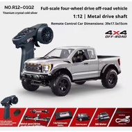 {NEW26} Hstar 1/12 Rc Ford Raptor F150 4WD Truck Remote Control Climbing Car Model Off-Road Vehicle
