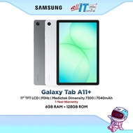 Samsung Galaxy Tab A11+ WiFi 11" 90Hz Display 7040mAh Battery Tablet (6GB RAM + 128GB ROM)