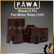 Pawa 12V Nissan Relay 6 pin Nissan Relay 25230-7996A Fan Motor Relay Ignition Relay 6 Pin