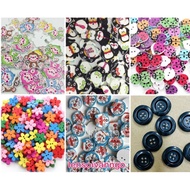 Wooden button models (wooden buttons)