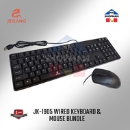 Jeqang JK 1905 Wired Keyboard & Mouse Bundle Combo