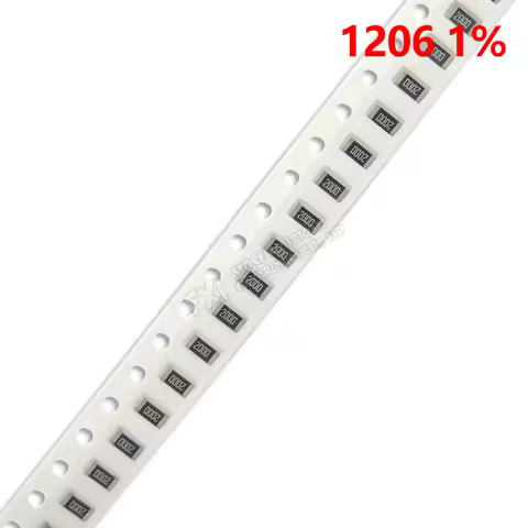 100pcs 1% 1206 SMD resistor 0R ~ 10M 1/4W 0 0.1 1 10 100 150 220 330 ohm 1K 2.2K 4.7K 10K 100K 1R 10