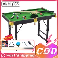 120CM Billiard Table Mini billiard table set for Kids Adjustable Metal Leg Pool Table Set Snooker Ta