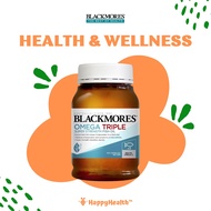 [Authorised Store] - Blackmores Omega Triple (Concentrated Fish Oil) 150 Capsules [HappyHealth]