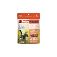 Feline Natural Freeze-Dried Lamb & Salmon Feast – Omega-Rich Grain-Free Cat Food – 100g / 320g