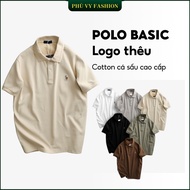 Áo Polo Nam Áo Thun Nam Tay Ngắn Fashion Style Trơn Ba Màu Style Basic Lịch Lãm A0014 - M (45-50kg