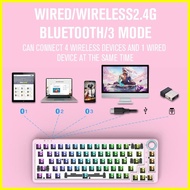 ♞,♘TOM680 TM680 Mechanical Keyboard Kit DIY Hot-swappable 3 Modes RGB Bluetooth/Wired/2.4G wireless