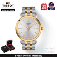 [Official Warranty] Tissot T129.410.22.031.00 Men's Classic Dream Stainless Steel Strap Watch T1294102203100