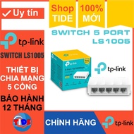 Split 5 RJ45 standard internet ports - Genuine Tp-Link 5 Port LS1005 Switch - 12 months