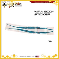 ✳✈Proton Wira Car Body Sticker Decorative Style