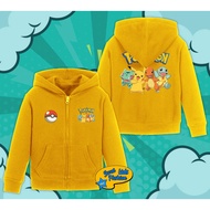 Pokemon Kids Zipper Hoodie Jacket Pokemon Pikachu Kids Hoodie 001