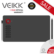 VEIKK เมาส์ปากกา A15PRO ขนาด 10 x 6 นิ้ว ความไวต่อแรงกด 8192