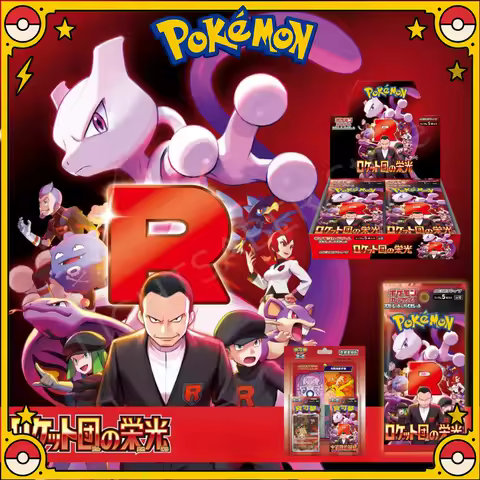 Pokémon TCG Scarlet & Violet SV10 The Glory of Team Rocket Japanese Team Rocket's Mewtwo Ex 100% Ori