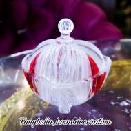 toples kue serbaguna kaca kristal soga kaca import mewah