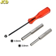 Set Bit Pemutar Skru Keselamatan Aksesori Permainan 3.8mm / 4.5mm / Y Alat Pemutar Skru untuk Membuk