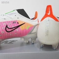 Great experience✿Kasut Bola Sepak Nike Mercurial Vapor 14 Elite Anticlog Dragonfly White SG Outdoor Football Shoes Men's