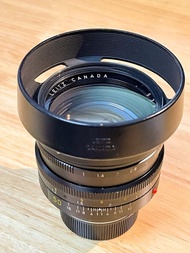 Leica Noctilux-M 50mm f/1.0 v3 (E60) – NOCT with Original Hood