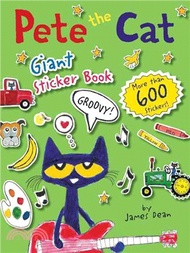 126852.Pete the Cat Giant Sticker Book (more than 600 stickers)(平裝本)