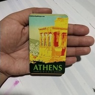 Athens greece Design Rubber Ref Magnet Souvenir