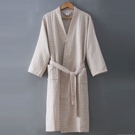 Pure Cotton Bath Robe Absorbent Quick Dry Wearable Towel for Adults Men Women Home Bathroom Swimming