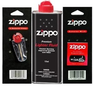 Zippo Fluid+Flints+Wick