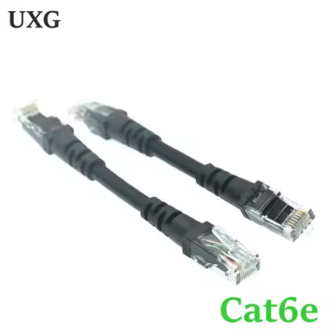 CAT 5 CAT 6 10cm 30cm 50cm 0.1m 0.3m 0.5m CAT5e CAT6e UTP Ethernet Network Cable Male to Male RJ45 P