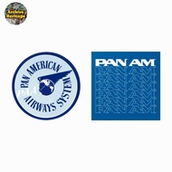 PAN AM american airways system aviation airlines sticker