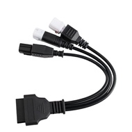 OBD2 Diagnostic Cable for Yamaha Honda Motorcycle 3 Pin 4 Pin 6 Pin to 16 Pin OBDII Adapter Converte