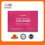 [AM PM Pharmacy] Toujours Advanced Fruit Extracts with Collagen Drink | 1 Box/30 Sachets | Improve S