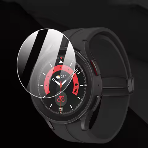 3PCS/lot Tempered Glass Screen Protector Film For Samsung Galaxy Watch 5 44mm 40mm Guard Clear HD Co