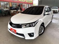 新達汽車 2014年 豐田 ALTIS Z版 空力套件 換檔撥片 盲點偵測 影音全配 LED頭燈 稅金減免 可全貸