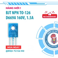 [1 CON] Power NPN Transistor, D669A 160V, 1.5A TO-126 Newly Imported