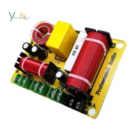 3 Way Speaker Frequency Divider 300W HiFi Crossover Audio HiFi Crossover Car Audio Crossover Filter Frequency Distributor for DIY Home Speaker Modification