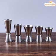 ILIGHTHEARTEDY4 Measure Cup Dual Shot Stainless Steel Kitchen Gadgets Cocktail Mug