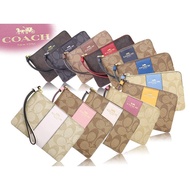 Coach  F58035 Signature Wristlet