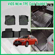 MAGIC MAT Vios 2023-2026 5D TPE Carpet Car Mat Karpet Kereta