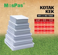 Cake Box / Kotak Kuih Talam / Kotak Kuih Lapis  / Kotak Kek / Kotak Pizza Box  7" 8" 9" 10" 11" 12 inch - 1 pcs