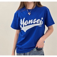 Yonsei University baseball t-shirt blue