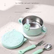box Baby Food Bowl 316L Stainless Steel Bowl Baby Bowl Newborn Bowl Tableware Set Baby Baby Small Bo