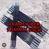 9.5mm x 60cm FRAME TENDA 6 ORANG GREAT OUTDOOR/FRAME TENDA CONSINA/FRAME TENDA FIBER/FRAME TENDA 2/4