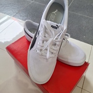 Sepatu Puma C-Skate Vulc white-black preloved